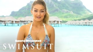 Gigi Hadid Solo Performance amp Outtakes  Sports Illustrated Swimsuit [upl. by Boswell887]