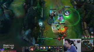 RISTE Garen  Garen vs Renekton Top  Garen Gameplay [upl. by Trow]