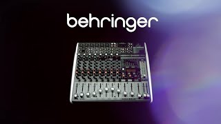 Behringer Xenyx QX1222USB Small Format Analog Mixer  Gear4music [upl. by Ahserak485]