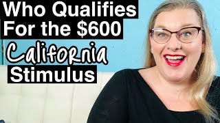 Who Qualifies For The 600 California Stimulus Check Whats The CalEITC 2020 Tax Credit [upl. by Ernestine]