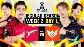 การแข่งขัน RoV Pro League 2024 Summer  Regular Season  Week 2 Day 1 [upl. by Anairad]