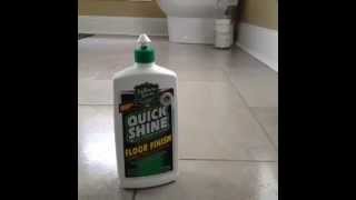 How to Use Quick Shine on Tile Floors [upl. by Chrisman]