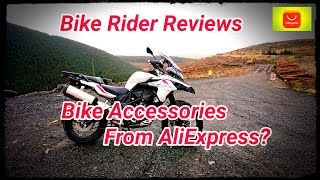 AliExpress Motorcycle Accessories Review [upl. by Aisul653]