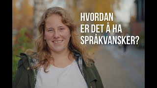 Hvordan er det å ha språkvansker [upl. by Hallett]