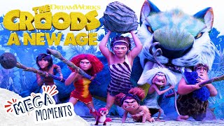 Discovering A New World 🦥  The Croods New Age  Extended Preview  Movie Moments  Mega Moments [upl. by Aman]