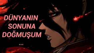 Nightcore  Dünyanın Sonuna Doğmuşum Lyrics [upl. by Soirtemed9]