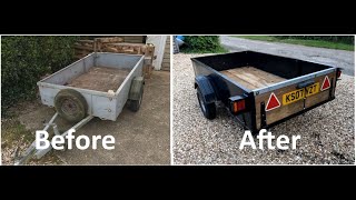 Full Trailer Restoration in 8 Minutes [upl. by Wurster]