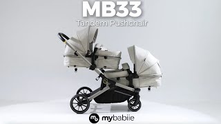 My Babiie MB33 Tandem Pushchair [upl. by Aynik]