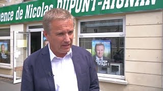 Législatives Nicolas DupontAignan vatil payer cher son ralliement à Marine Le Pen [upl. by Naux]