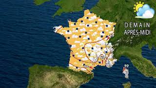 prévision météo France du Lundi 24 au Dimanche 30 Juin 2024 [upl. by Arimahs]