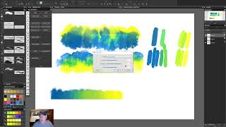 Rebelle 5 Pro amp Corel Painter  Mixing Colors [upl. by Cloris]