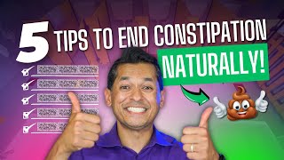 5 MustFollow Tips to End Constipation Naturally [upl. by Semyaj]