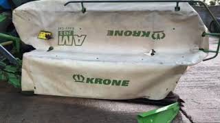 Krone AM243S 8ft Disc Mower [upl. by Singband438]