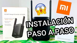 🧡Cómo Conectar y Configurar XIAOMI MI WIFI Range Extender AC1200😱Instalar FÁCIL Repetidor amp Router [upl. by Lirpa]