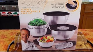 Wolfgang Puck 12 Piece Mixing Bowls [upl. by Negrom340]