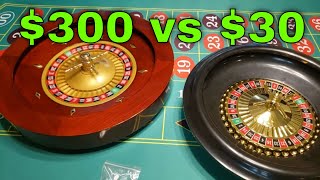 The Brybelly 18quot Wooden Roulette Wheel Vs The Trademark Poker 16quot Plastic Wheel Comparison [upl. by Jeb384]