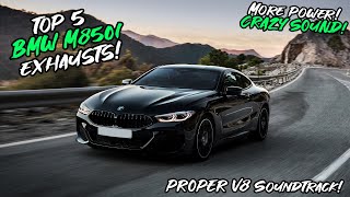 Top 5 BMW M850i Exhausts 2023 [upl. by Lednic627]