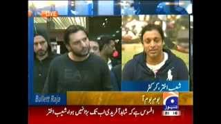 Shahid Afridi vs Shoaib Akhtar  BIG Media FIGHT [upl. by Corella748]