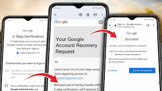 NEW How to Recover Gmail Account without 2 Step Verification 2024  Google Account Recovery 2024 [upl. by Konstance]