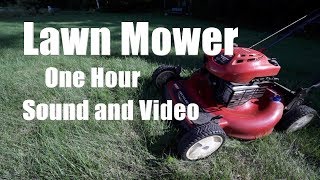 Lawn Mower Sound and Video 1 Hour [upl. by Maite]