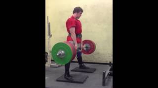 518x7 deficit deadlift full sumo [upl. by Yduj584]