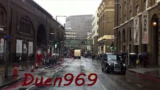 London Streets 534  Southwark  London Bridge [upl. by Ahsineb619]