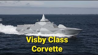 VISBY CLASS CORVETTE BERKEMAMPUAN STEALTH SWEDIA [upl. by Gawen]