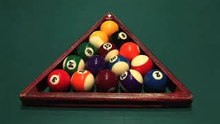 How Do You Correctly Rack Pool Balls [upl. by Bigot]