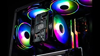 Disipador Cooler Master Hyper 212 ARGB Gamer RGB [upl. by Sweyn812]