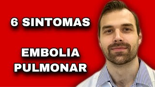 6 Sintomas de EMBOLIA PULMONAR Trombose ATENÇÃO o 6º é o diferencial [upl. by Daas864]