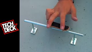 Tech Deck Tutorials Intermediate Street Tricks [upl. by Aluor372]