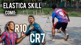 Aprende La ELASTICA DE RONALDINHO y CR7  TUTORIAL DE FUTBOL  PASO A PASO [upl. by Ymij]