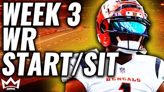 Wide Receivers You MUST START and SIT in Week 3 Every Matchup  2023 Fantasy Football [upl. by Araek]