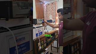 Luminous vs Microtek Inverter Battery Backup Test  Which Will Give More BackUP shorts [upl. by Annod]