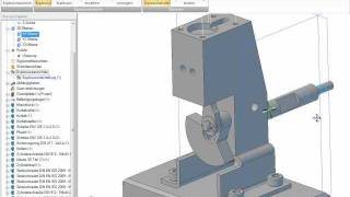 Alibre Design Explosionszeichnung erstellen [upl. by Koy]