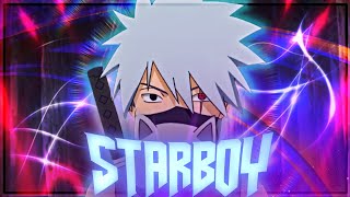 Starboy quotKakashi Hatakequot  EDITAMV [upl. by Ayel]