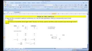 Curso de Matemática Financeira Regra de Três 3 Composta Excel Questão Aula Concurso Vestibular [upl. by Letreece810]