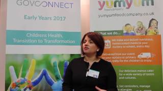 Abigail Simon Interview Early Years Conference 2017 [upl. by Burnsed953]