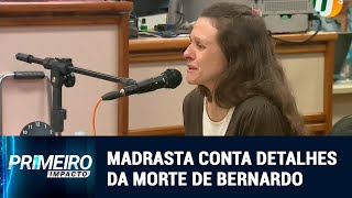 Madrasta conta detalhes da morte de Bernardo  Primeiro Impacto  150319 [upl. by Ainatnas647]