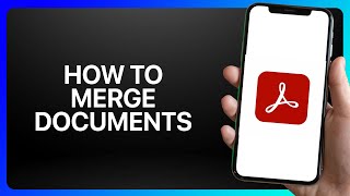 How To Merge Documents In Adobe Acrobat Reader Tutorial [upl. by Euton270]