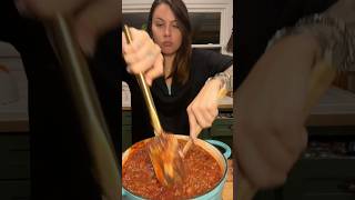 Fall favorites  chili Recipe in the comments [upl. by Hansel]