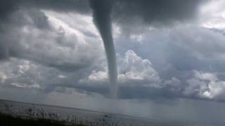 Waterspout  Tornado  Carolina Beach NC 8182011 [upl. by Ogden]