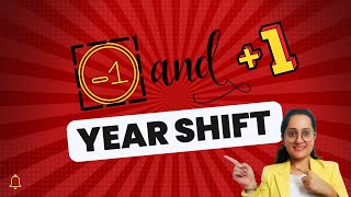 Year Shift in SAP  1 amp 1 Year Shift concept  Fiscal amp NonFiscal in Fiscal Year Variant [upl. by Llij]