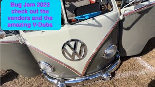 BUG JAM 2023 come and check out the amazing VDUBS Acompáñenos a ver los Volkswagens [upl. by Catriona]