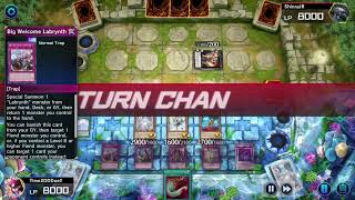 Yu gi oh Master Duel Playing labyrinth deck and countering the chef [upl. by Lrat]