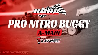 Nitro Buggy AMain  2023 ROAR 18th Nitro Offroad Nationals [upl. by Zannini]