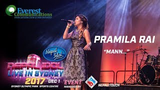 Pramila Rai  Man  Nepal Idol Live in Sydney 2017 [upl. by Lletnuahs]