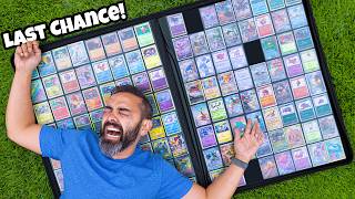 Collect ALL 1000 Pokémon in ONE Binder GEN 9 Pokemon Card Challenge [upl. by Ecinereb]