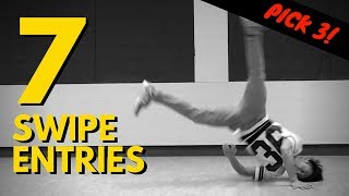 7 Bboy Swipe Entries [upl. by Rhiana123]