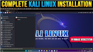 How to Install Kali Linux In VMware Workstation 2024 ⚡ Process of Kali Linux Installation in VMware [upl. by Meeharb916]